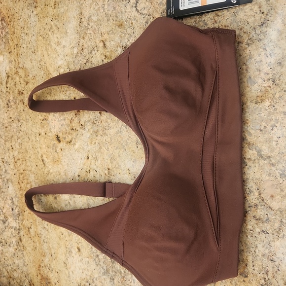 Under Armour Brown Convertible Sports Bra.  New With Tags!! - Picture 3 of 15